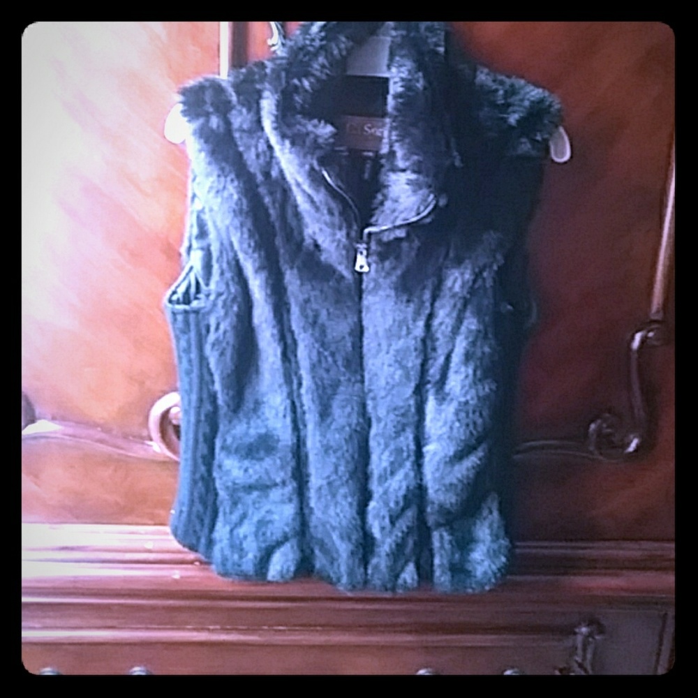 Fur vest